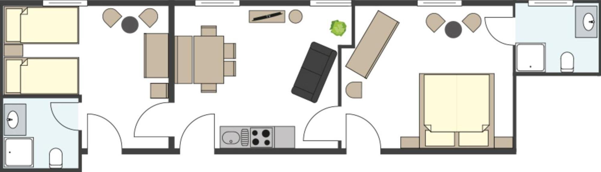 Appartement Oekonomiehof Lichtenfels (Bavaria)